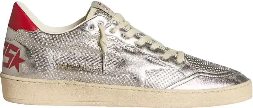 Golden Goose Bio-Based Ball Star — Metallic Silver