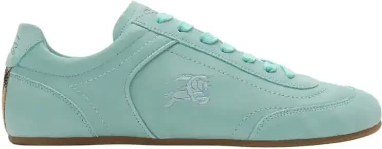 Burberry Leather Knight Runner Sneakers​ Tidal — Blue