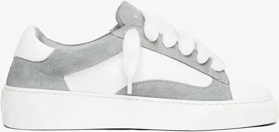 Numeris Eclipse Jet Sneakers — Grey White