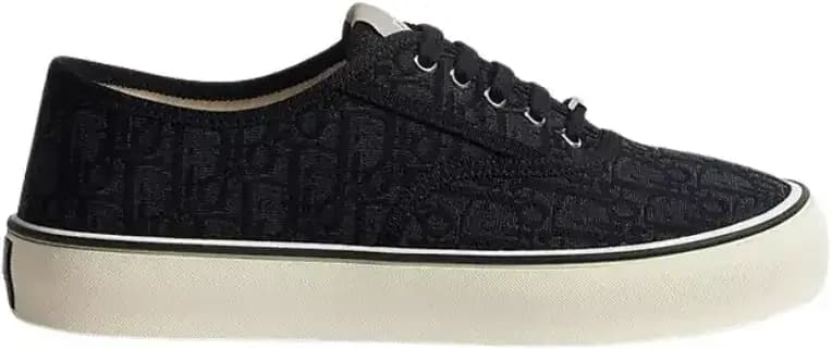 Dior Saltwind Sneaker — Black Oblique Jacquard