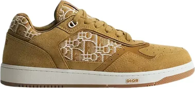 Dior B27 Uptown Low-Top Sneaker Cognac — Brown Suede Calfskin