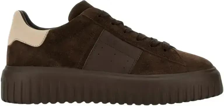 Hogan Brown H-Stripes