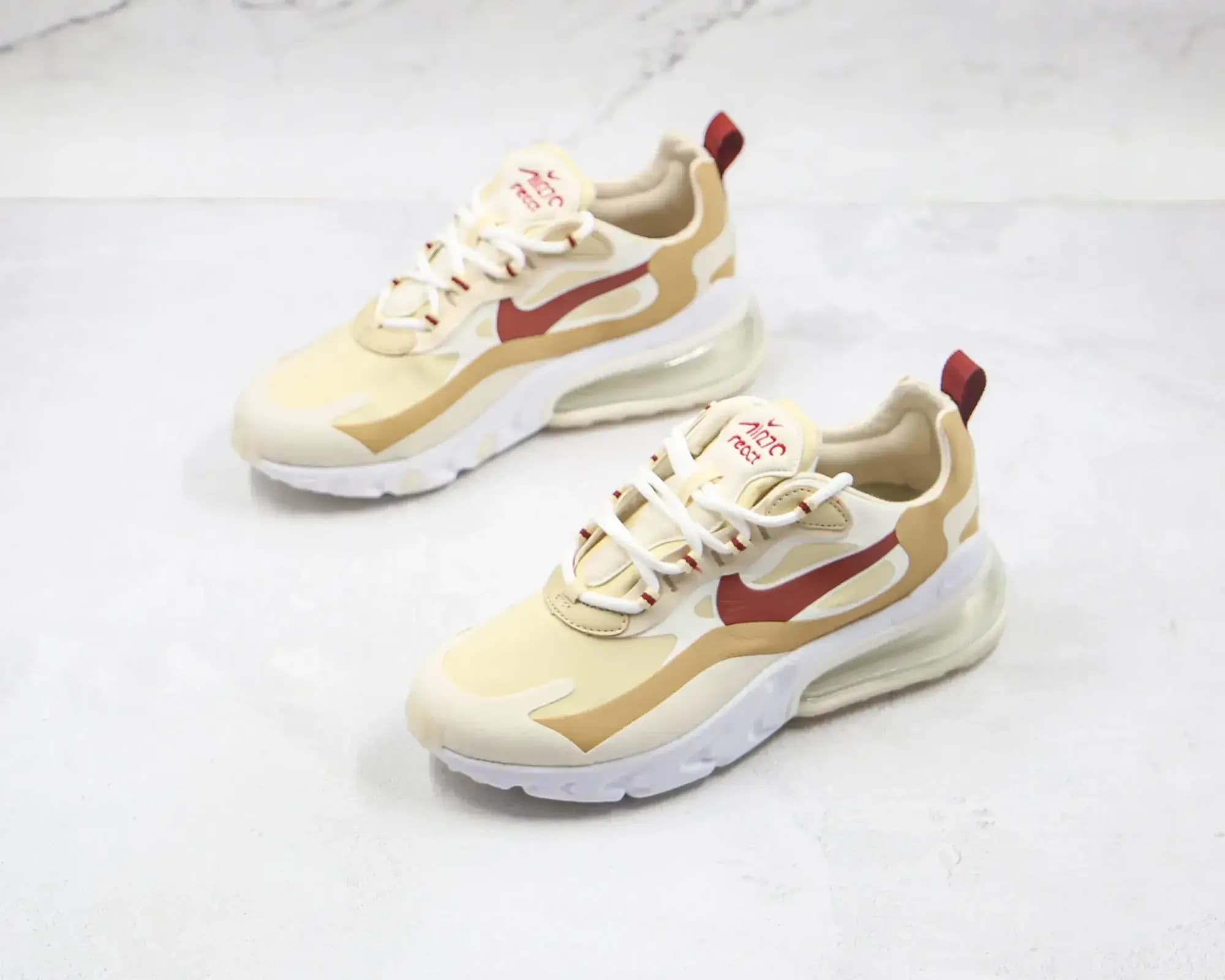Nike 270 react — maroon