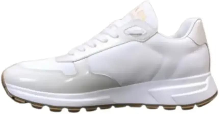 Prada Prax 01 Sneakers — White Brushed Leather