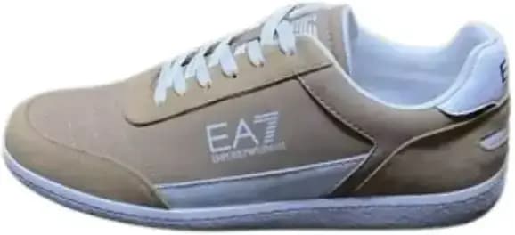 Armani EA7 Emporio Classic CC Sneaker — Brown Accent
