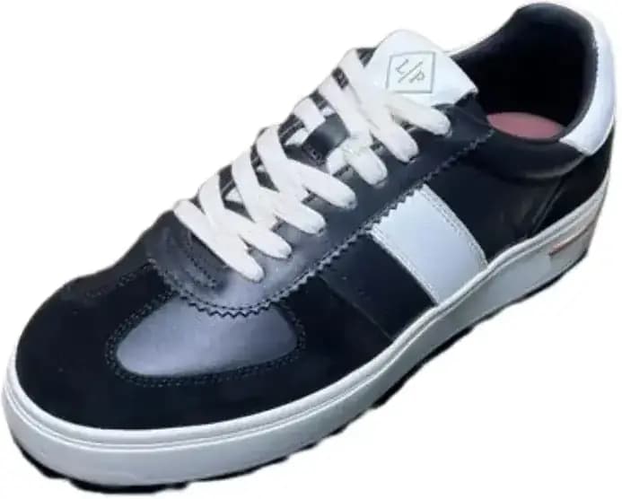 Loro Piana Sneakers — Black Leather