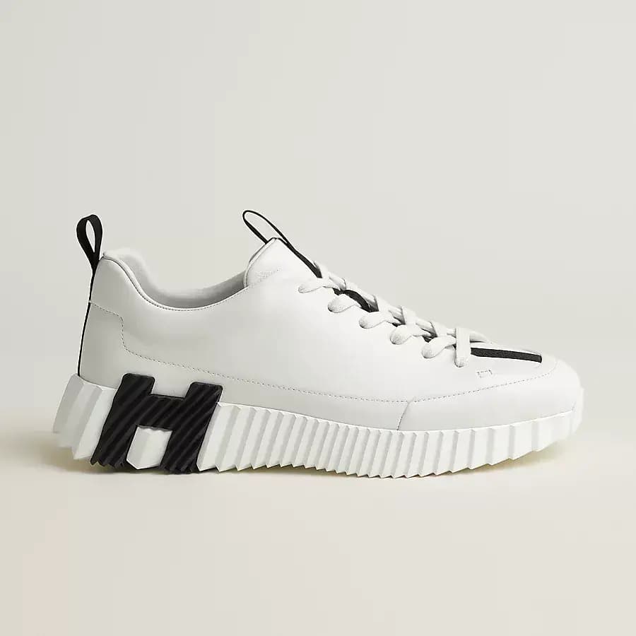 Hermès Jump Sneaker — White Black