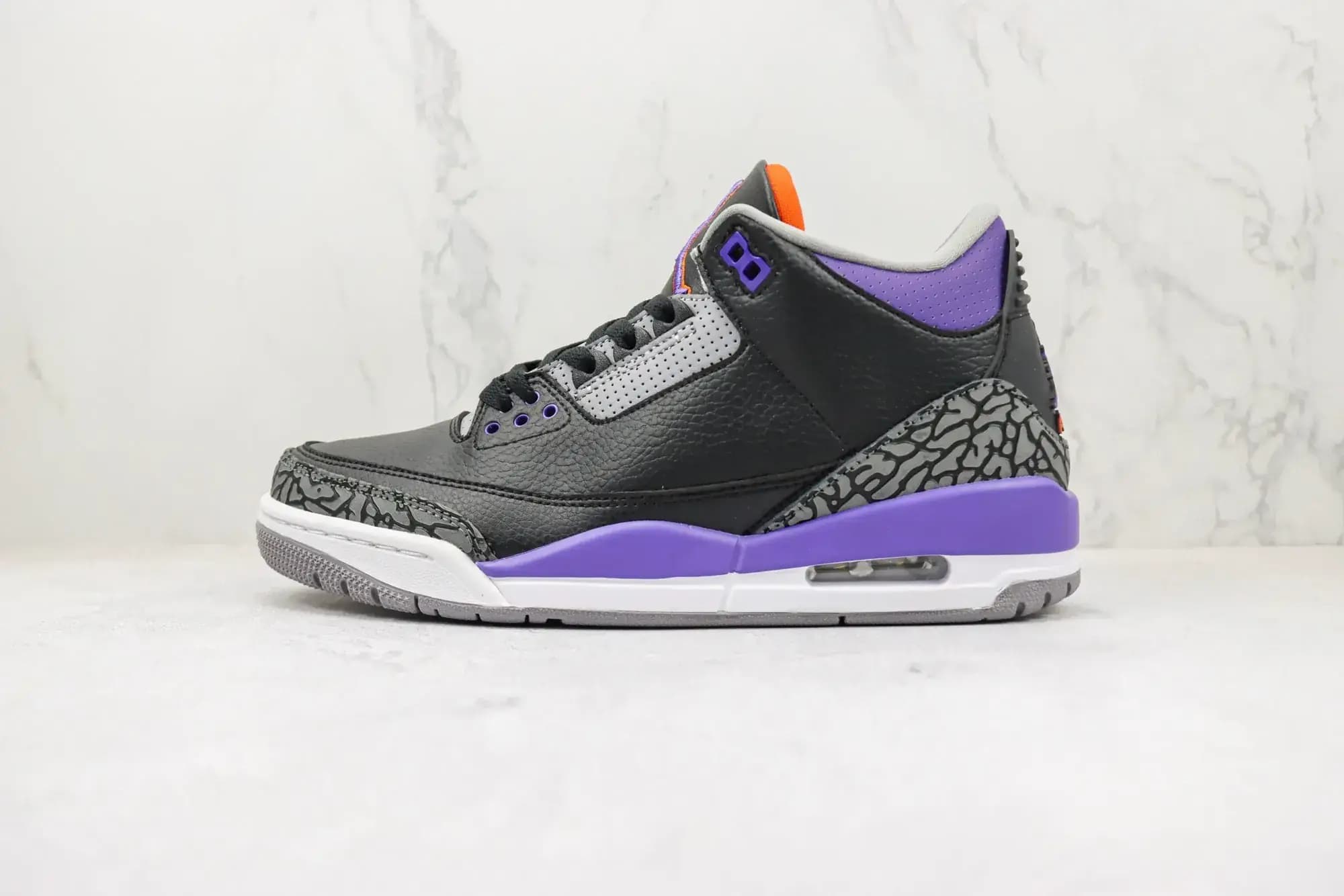 Jordan 3 Retro — Black Court Purple