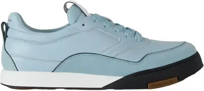 Givenchy Yard Sneakers In Leather — Sky Blue