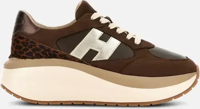 Hogan Sneakers Maxi Active — Brown