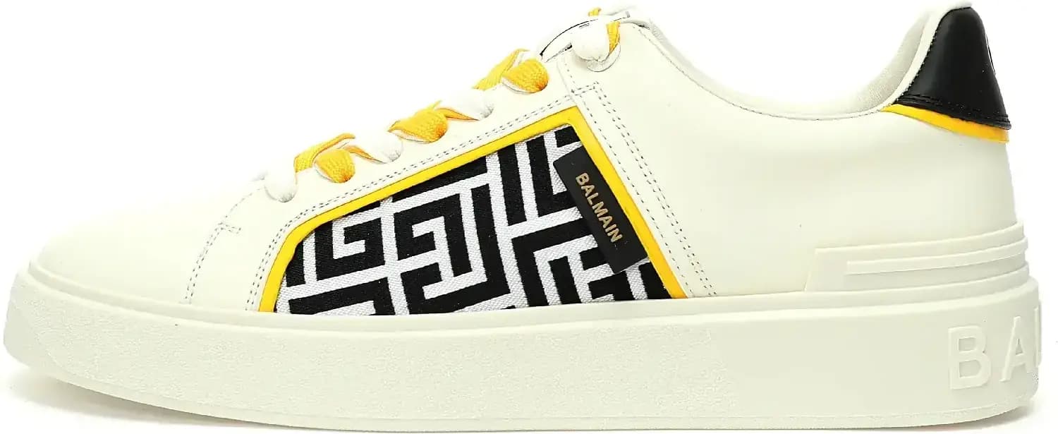 Balmain B-Court Sneakers — White