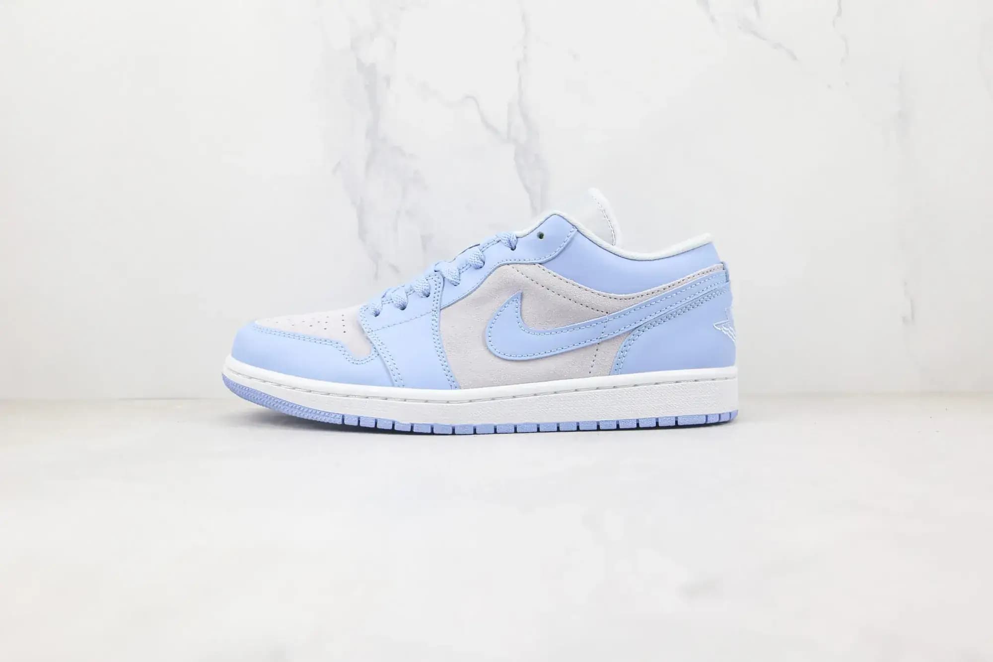 Jordan Nike Air Jordan 1 Low — Grey Blue