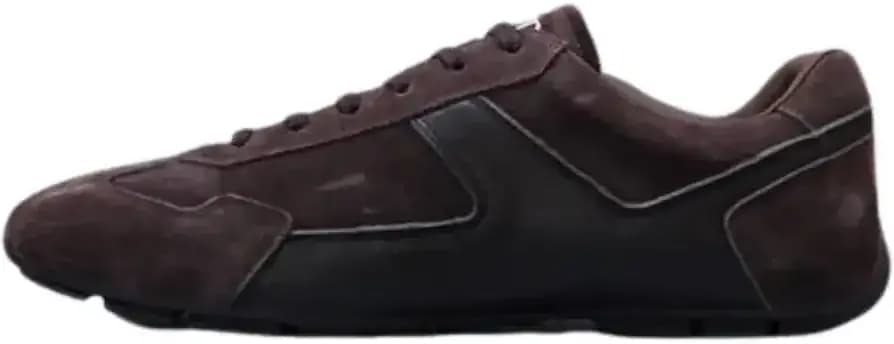 Prada Montecarlo Re-Edition 2005 Dark — Brown Suede Sneakers