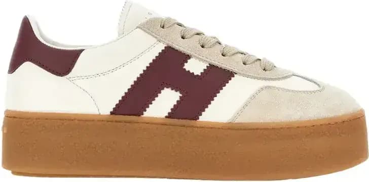 Hogan Cool — Ivory Burgundy