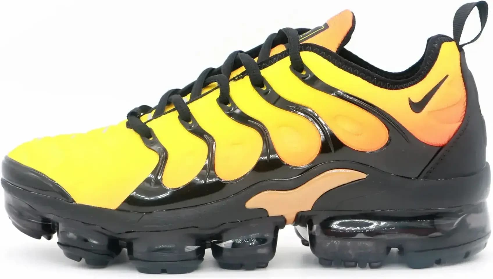 Nike Air Vapormax Tn Plus — Yellow Face and Black Background