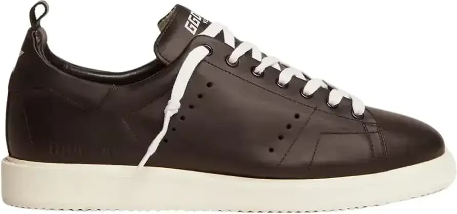 Golden Goose Starter Leather Star Printed Heel Tab