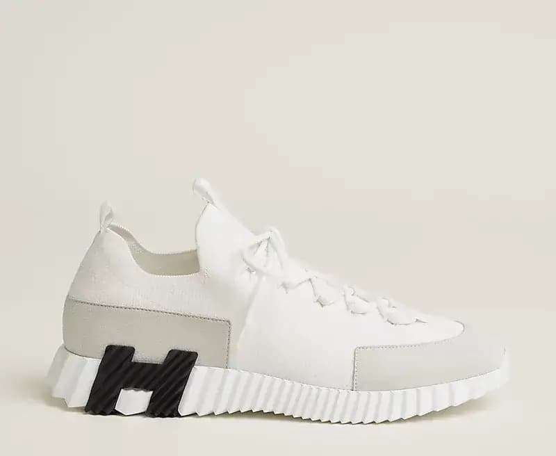 Hermès Flex Slip-On Sneaker — White