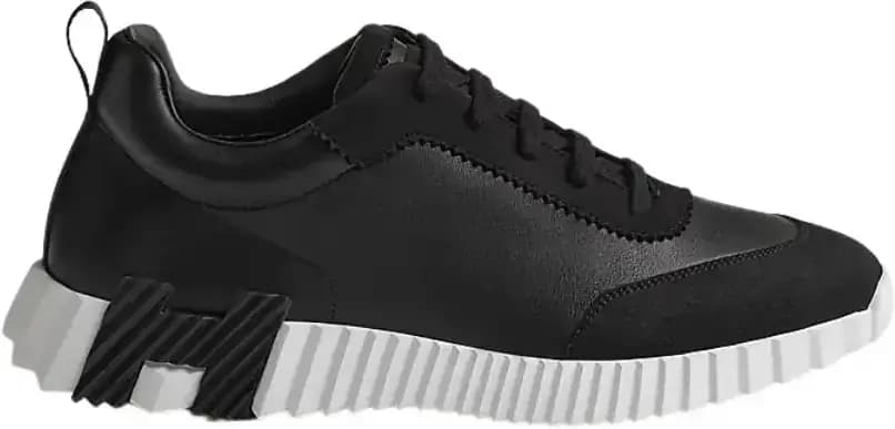 Hermès Bouncing Sneakers — Black Calfskin