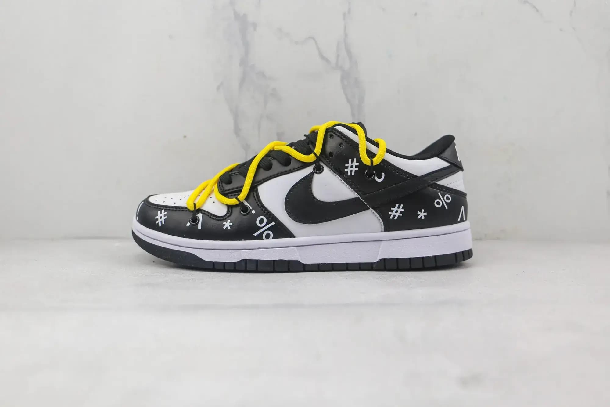 Nike DUNK LOW RETRO XD — Black Yellow