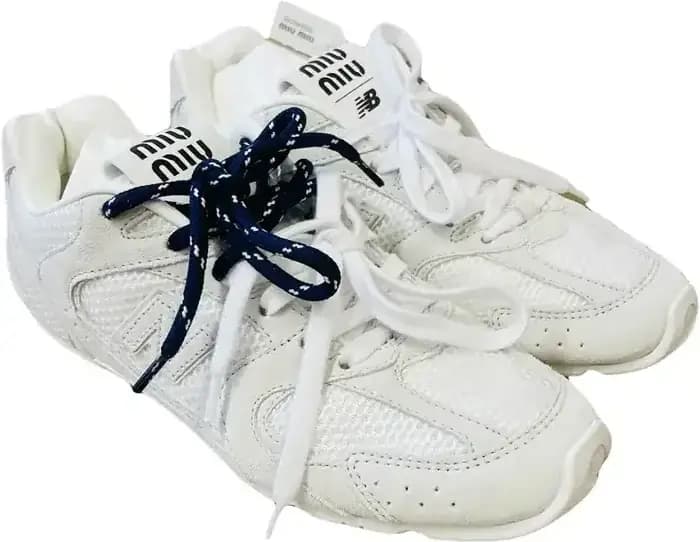 New Balance Miu Miu x New Balance 530 SL Sneaker — Sand White