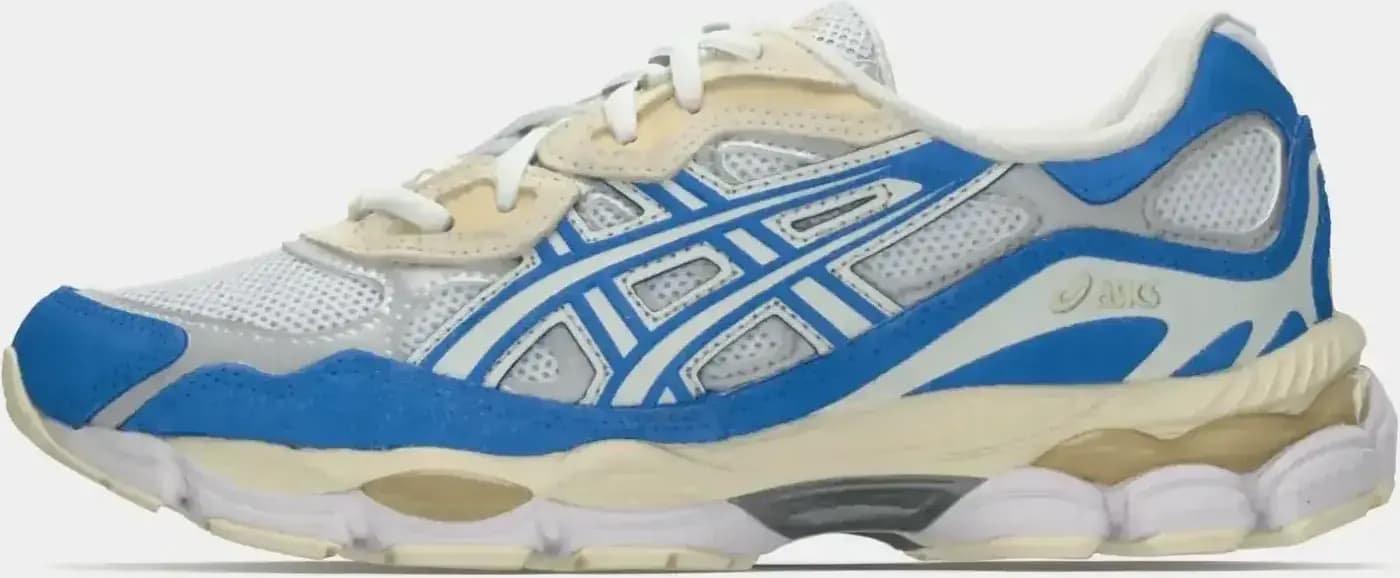Asics SportStyle GEL NYC UNISEX — White Blue Coast