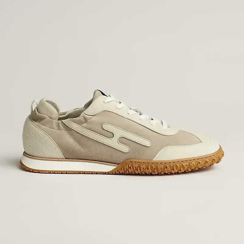 Hermès Jet Sneakers — Beige Esquisse Glaise