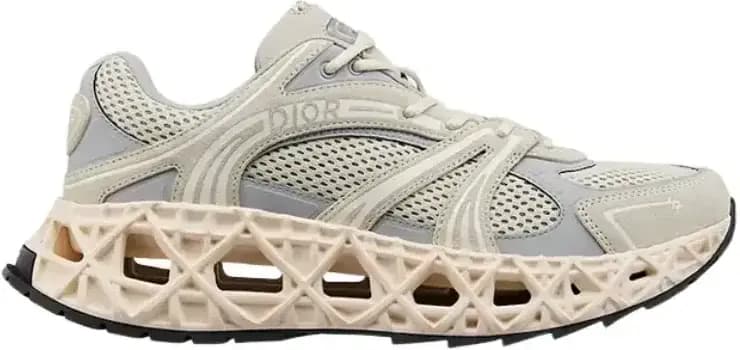 Dior B35 NXXT Sneaker — Cream Suede