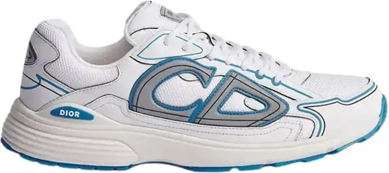 Dior B30 Countdown Sneaker — White Light Blue