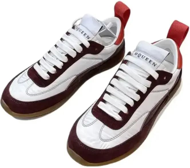 Alexander McQueen EC1 Sneakers — Burgundy White Colorway