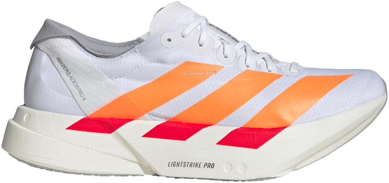 Adidas Adizero Adios Pro 4 — Weiss/Orange