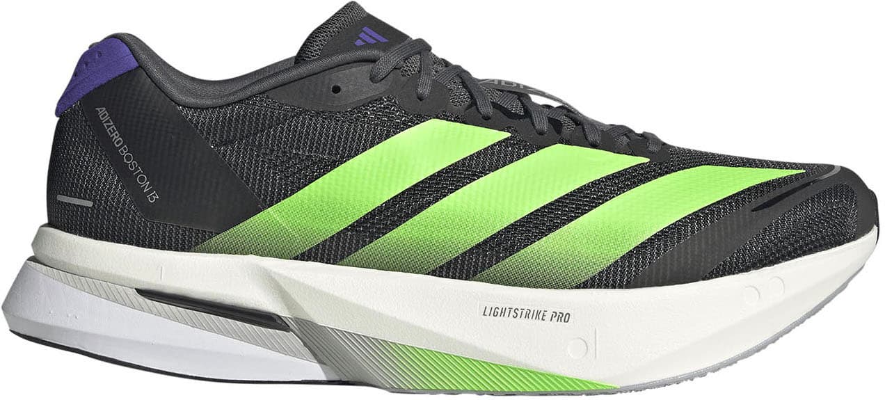 Adidas Adizero Boston 13 — Schwarz/Grün