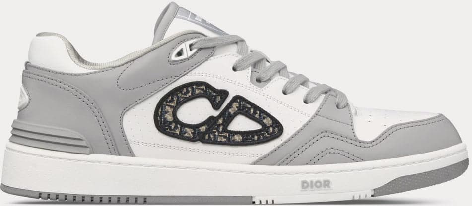 Dior B57 Dribble Low Top — Grau/Weiss