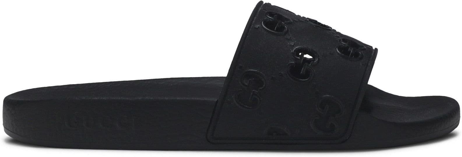 Gucci Herrenpantolette — Schwarz GG