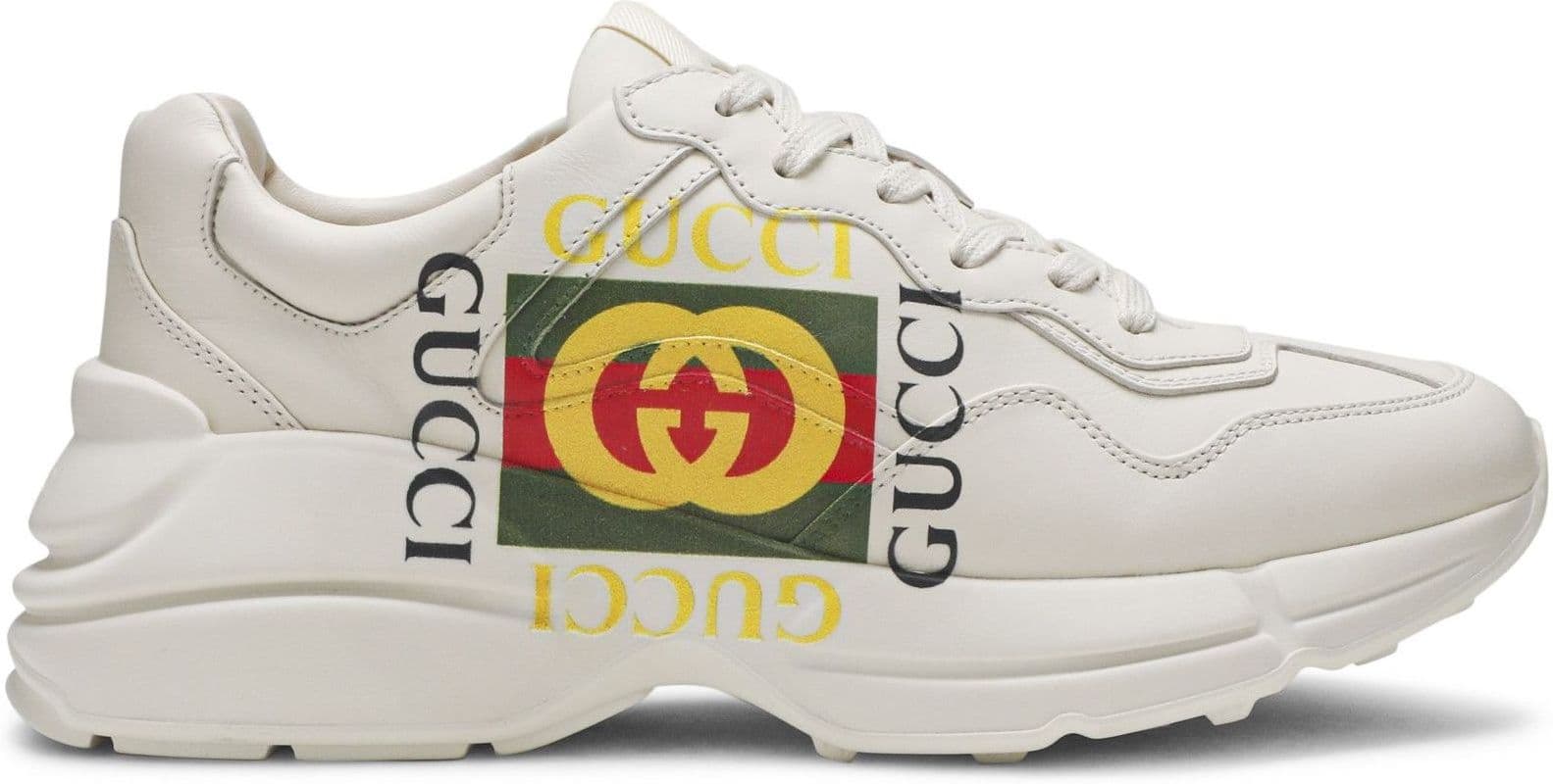 Gucci Rhyton — Creme Logo