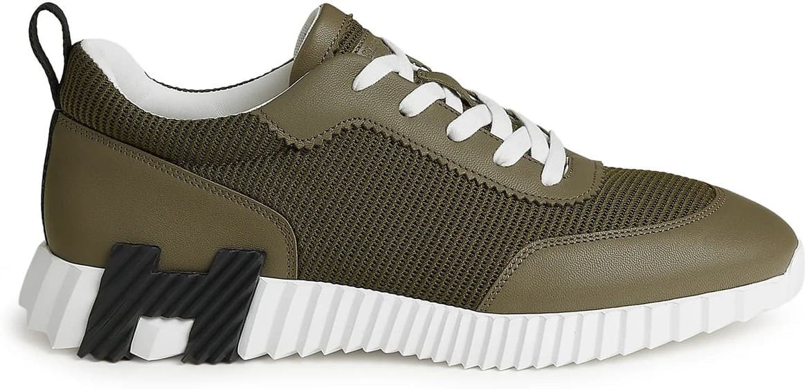 Hermès Sneakers Bouncing — Olive