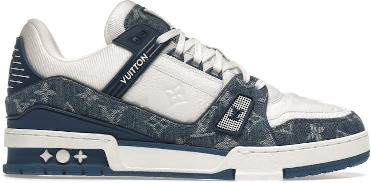 Louis Vuitton LV Trainer — Denim Blau