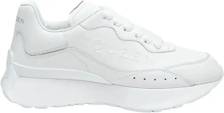 Alexander McQueen Men s Sprint Runner — White