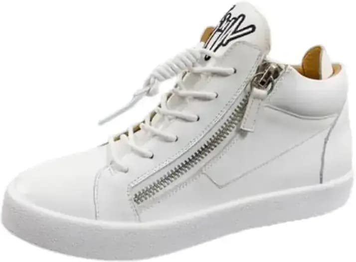 Giuseppe Zanotti Frankie Sneakers — White Leather
