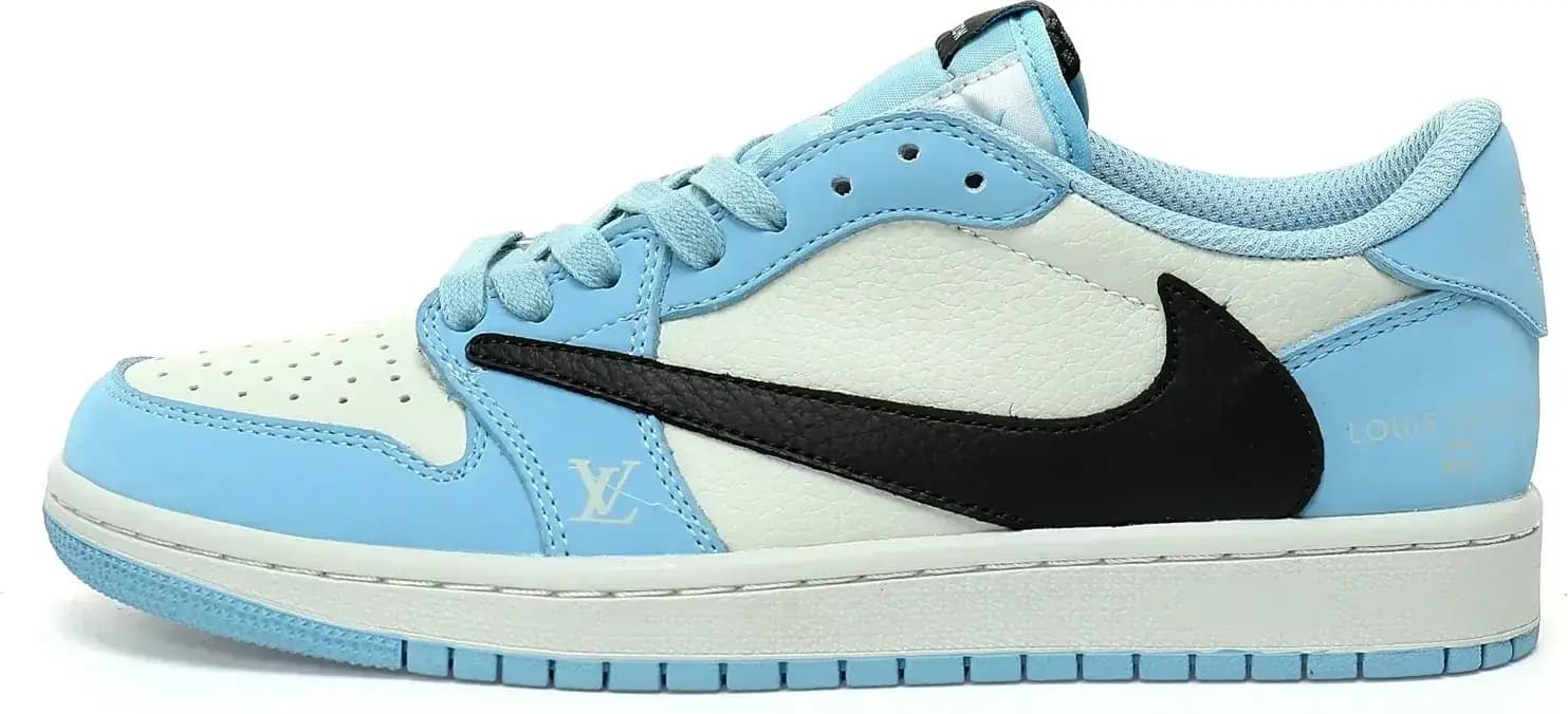 Louis Vuitton Louis Vuitton x Travis Scott x Nike Air Jordan 1 Low OG SP UNC