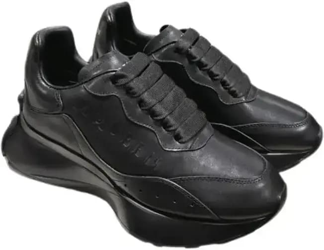 Alexander McQueen Alexander McQueen — Black Logo Sprint Runner Sneakers
