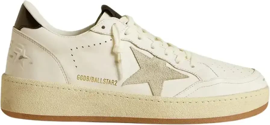 Golden Goose Ball Star Ice-Gray Suede Star