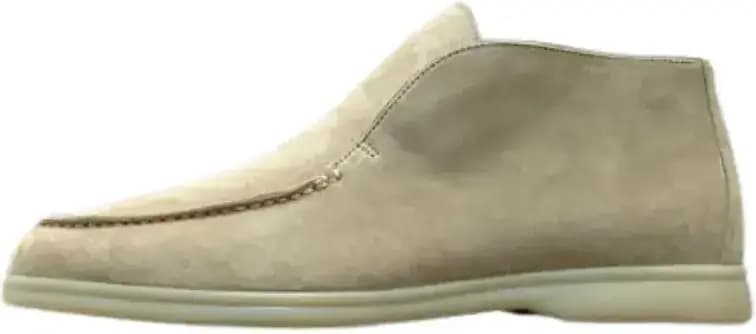 Loro Piana Open Walk Suede — Beige