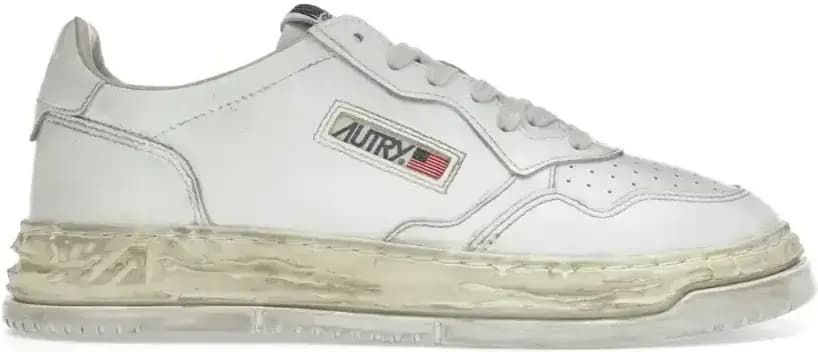 Autry Medalist Low Super Vintage Maison Mihara Yasuhiro General Scale — White