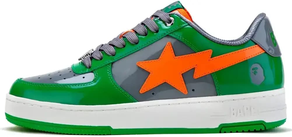 BAPE A BATHING APE Low Sneakers BAPE STA #1 M1 — Green