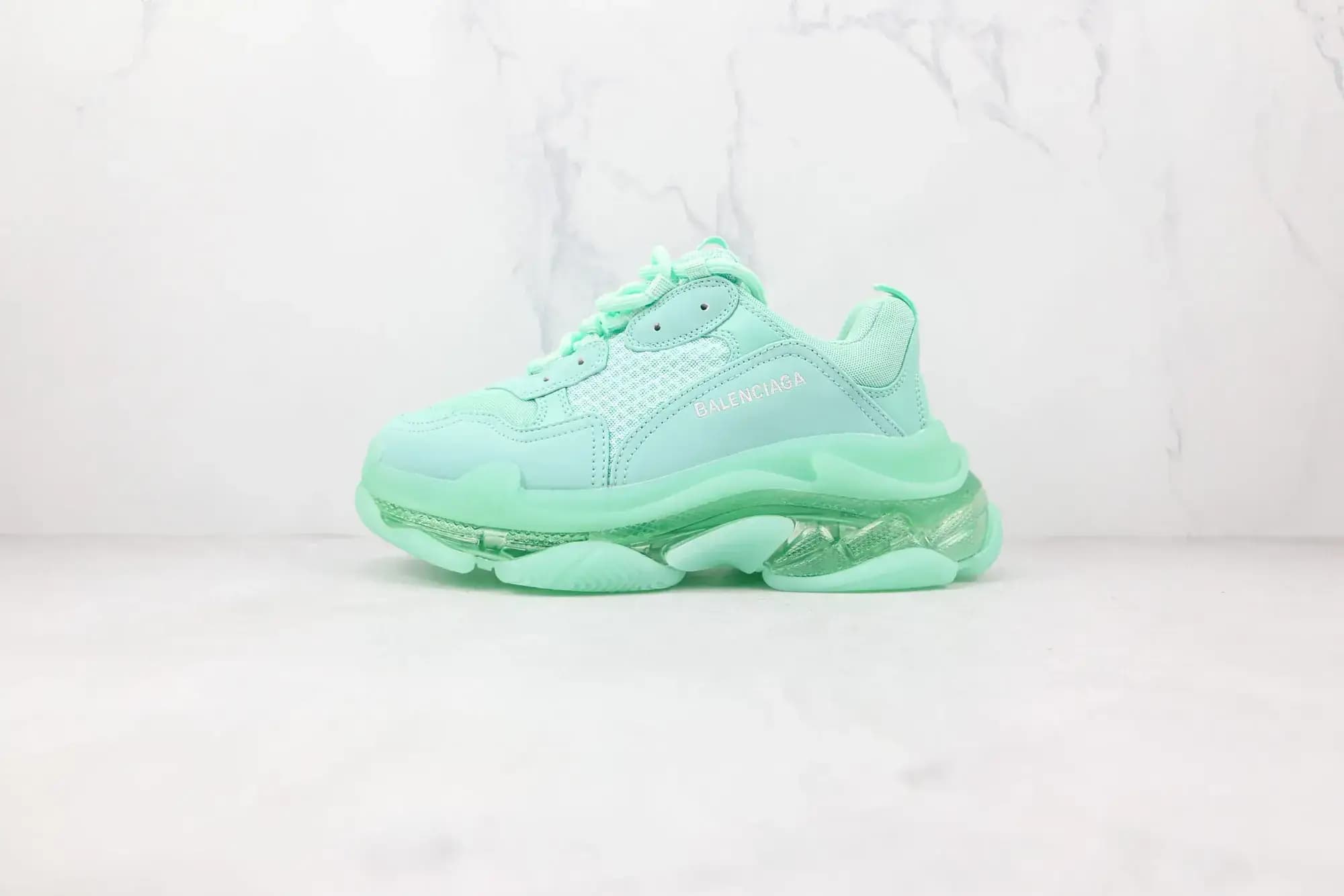 Balenciaga Triple S Tiffany — green