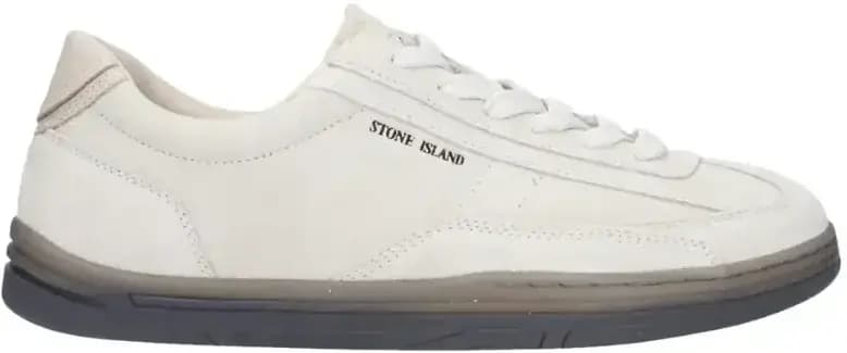 Stone Island Stone Island Sneakers Rock Suede — Beige Ecru