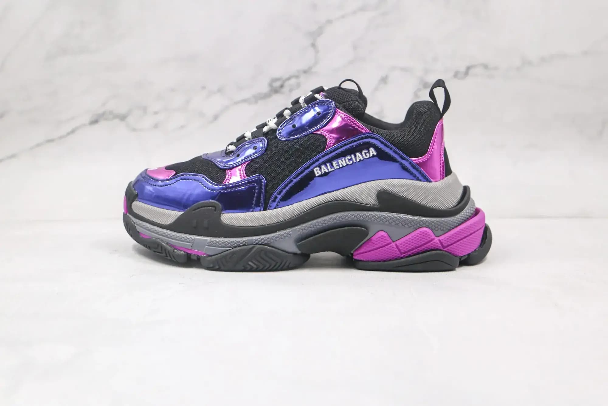 Balenciaga Triple S Electro — violet
